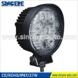 New car tuning light 12v 24v 27w led work light with EMC function